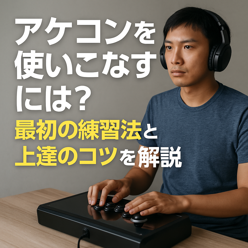 アケコンを使いこなすには?最初の練習法と上達のコツを解説 | 株式会社U-Mi|新しい仲間を繋ぐ会社